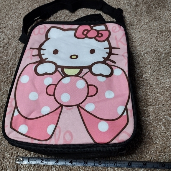Hello Kitty Sanrio Backpack lunchbox pencil case Set NWOT - Picture 15 of 16
